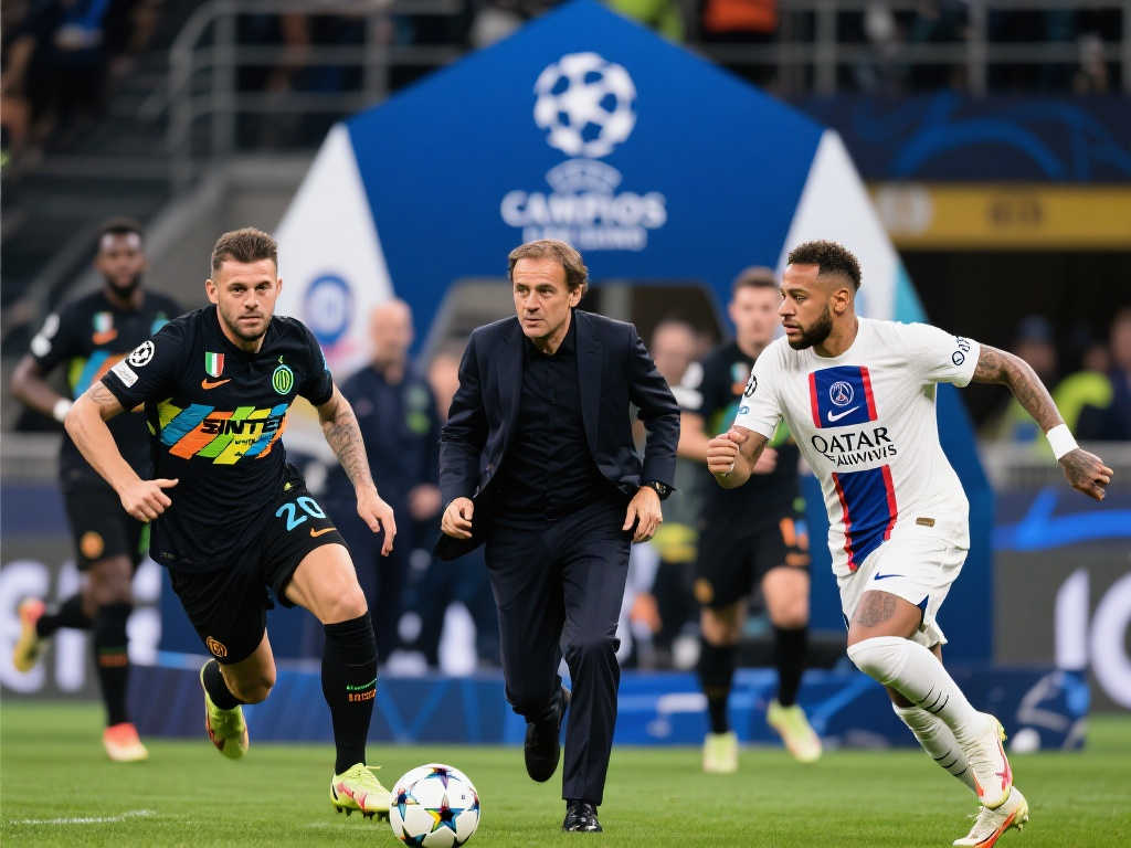 国米巴黎首次对决即上演欧冠决赛，历史性交锋引期待