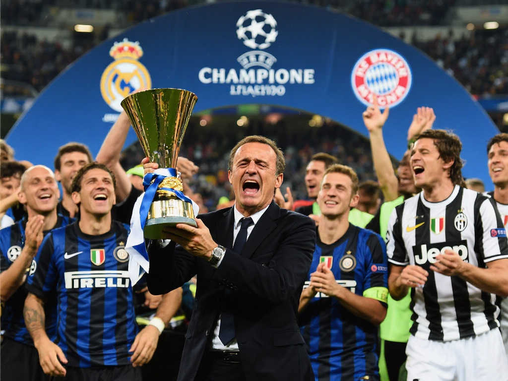 国米三冠王辉煌后,意甲连续3次欧冠决赛失利,蓝黑遗憾 国米三冠王辉煌后,意甲连续3次欧冠决赛失利,蓝黑遗憾