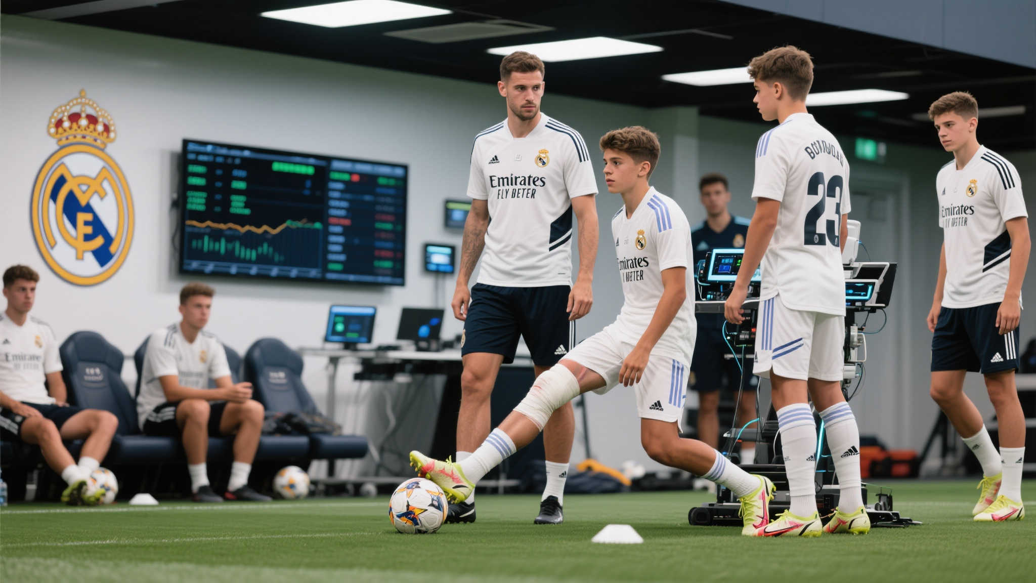 为了有效避免伤病问题影响全队表现，皇马采用了先进的